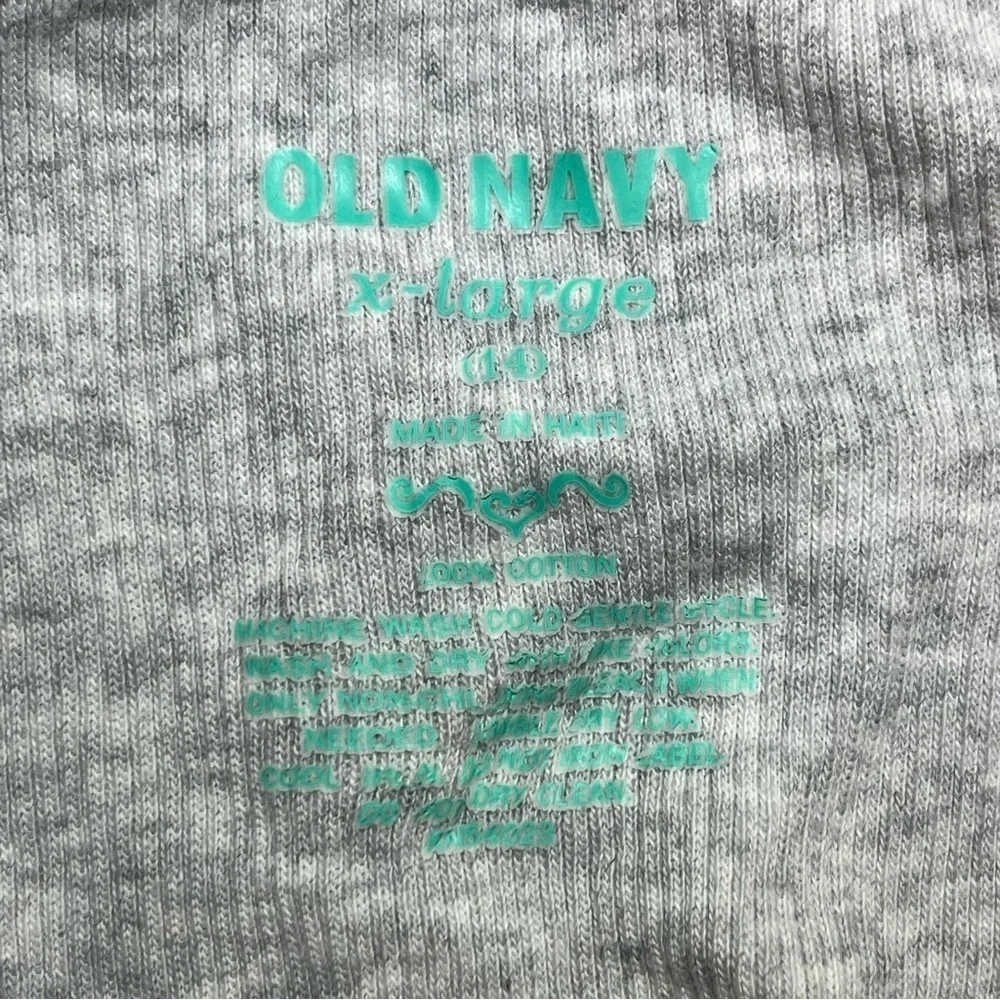 Old Navy Tank Top Girls XL 14 Gray NWT